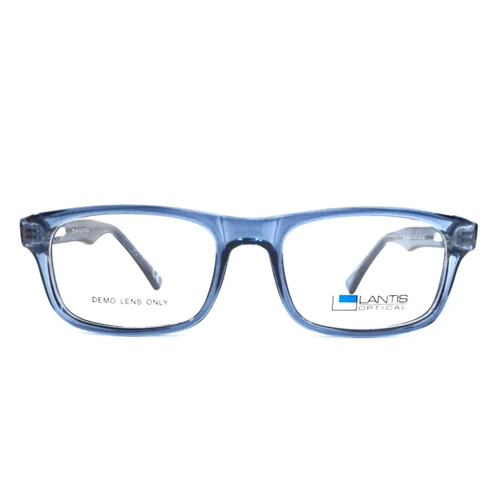 Lantis Optical Eyeglasses Frames CS L8030 NAV Transparent Navy Blue 44-16-125